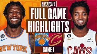 #5 KNICKS at #4 CAVALIERS | FULL GAME 1 HIGHLIGHTS | April 15, 2023