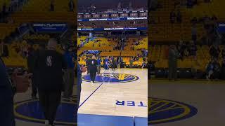 Steph casually draining shots from half court ‍