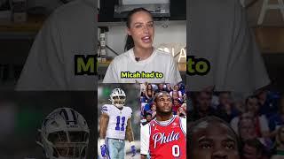 Cowboys fans are ripping Micah Parsons for wearing a 76ers jersey #shorts