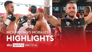 HIGHLIGHTS! Michael McKinson lands HUGE knockdown & stops Lebin Morales