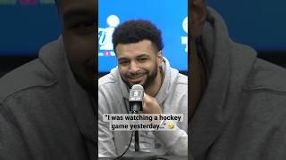 "Green team and the white team" - Jamal Murray’s Hockey Analogy On Playing Defense  | #Shorts