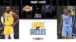 LIVE NBA Playoffs! | LA Lakers @ Memphis Grizzlies
