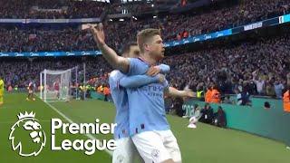 Kevin De Bruyne nets Manchester City opener against Arsenal | Premier League | NBC Sports
