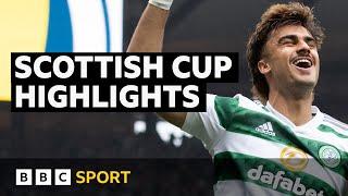 Highlights: Jota sinks Rangers to send Celtic to final | BBC Sport