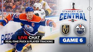 Live Chat: Vegas Golden Knights vs. Edmonton Oilers | Game 6 | Stanley Cup Playoffs