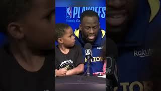 Guilty as charged  Draymond Green and his kids are adorable  | #shorts