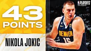 Nikola Jokic Drops 43 Points In HISTORIC Game 4 Performance!  | April 23, 2023