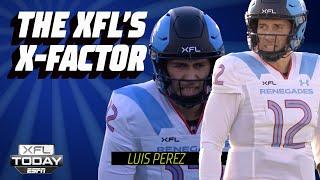 Luis Perez 'YouTubed' how to play quarterback instead of pursuing professional bowling | XFL Today