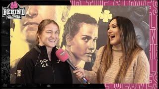 EXCLUSIVE! KATIE TAYLOR ATTEMPTS AMERICAN ACCENT! TALKS CONOR MCGREGOR SUPPORT & CHANTELLE CAMERON
