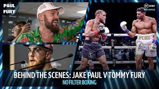 Behind the scenes: Jake Paul v Tommy Fury w/ Tyson Fury & Mike Tyson | No Filter Boxing | BT Sport