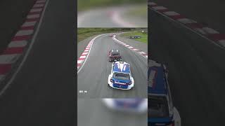 Chasing Rallycross Cars With A Drone #shorts