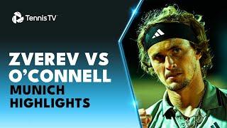 Alexander Zverev vs Christopher O'Connell Highlights | Munich 2023