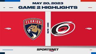 NHL Eastern Conference Final Game 2 Highlights | Panthers vs. Hurricanes - May 20, 2023
