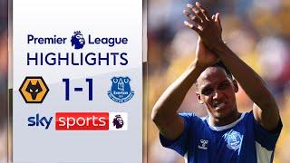 Yerry Mina scores DRAMATIC 99th minute equaliser!  | Wolves 1-1 Everton | Premier League Highlights