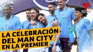Así celebró el Manchester City su título de la Liga Premier | Telemundo Deportes