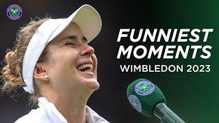 THE FUNNIEST MOMENTS OF WIMBLEDON 2023