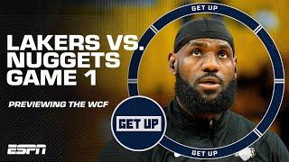 Lakers vs. Nuggets Game 1️⃣ preview  LeBron's legacy at stake? Can AD outplay Jokic?  | Get Up