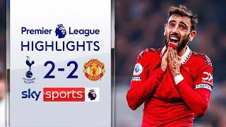 Spurs FIGHT back from two goals down  | Tottenham 2-2 Manchester United | Premier League Highlights