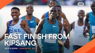 Fast finish over 800m for Kipsang | Continental Tour Gold 2023