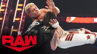 Cody Rhodes vs. "Dirty" Dominik Mysterio: Raw highlights, Sept. 18, 2023