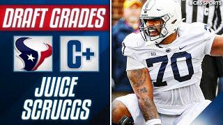 Texans Draft ATHLETIC BLOCKER Juice Scruggs with 62nd Pick | 2023 NFL Draft