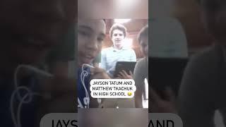 Jayson Tatum And Matthew Tkachuk Together In High School