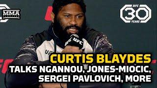 Curtis Blaydes Talks Pavlovich, Possible Delay of Jones vs. Miocic, Ngannou's Exit | UFC Vegas 71