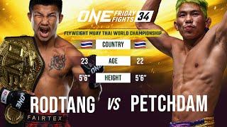 Epic Muay Thai World Title Thriller  Rodtang vs. Petchdam