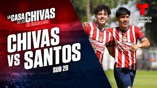Cuartos de Final | Chivas Sub 20 vs. Santos Sub 20 | En vivo | Telemundo Deportes