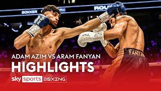 HIGHLIGHTS! Adam Azim vs Aram Fanyan