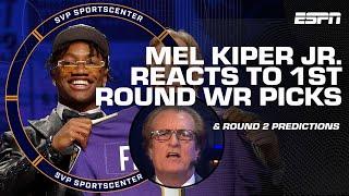 Zay Flowers PERFECTLY compliments Lamar Jackson! - Mel Kiper Jr. on WRs, Round 2 | SC with SVP