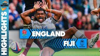 England 22-30 Fiji | Fiji Beat England For The First Time Ever! | Summer Nations Series Highlights