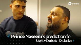 "Somebody is going to get hurt"  Prince Naseem Hamed prediction for Oleksandr Usyk v Daniel Dubois