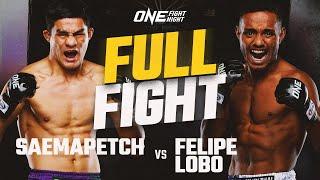 INCREDIBLE COMEBACK  The Muay Thai WAR Between Felipe Lobo & Saemapetch