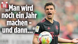 FC Bayern: Thomas Müller liebäugelt mit Abschied aus München | Reif ist Live