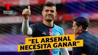 Granit Xhaka: "El Arsenal necesita ganar" | Telemundo Deportes