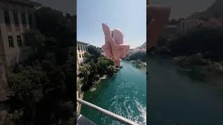 Diving From A 20m Bridge
