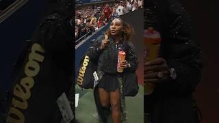 ICONIC Serena Williams entrance at the 2022 US Open  #wta #tennis #shorts