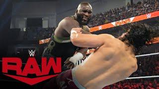 Omos continues to rise in beatdown of a local talent: Raw highlights, May 1, 2023