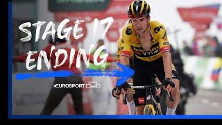 DRAMATIC ENDING! | Stage 17 Vuelta a España Race Conclusion | Eurosport