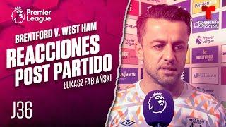 Łukasz Fabiański: "Estamos decepcionados" | Telemundo Deportes