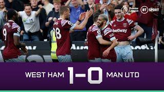West Ham vs Man Utd (1-0) | De Gea blunder secures Hammers win | Premier League Highlights
