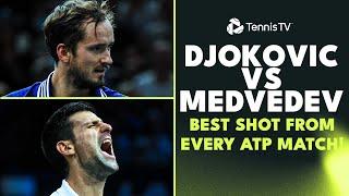 Best Point From Every Djokovic vs Medvedev ATP Match