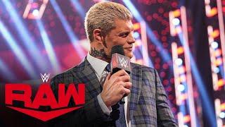Cody Rhodes to Brock Lesnar: You're in my way!: Raw highlights, May 15, 2023