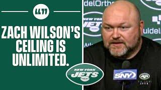 Jets GM Joe Douglas Believes Zach Wilson Will LEARN From Aaron Rodgers I CBS Sports