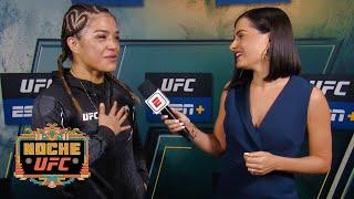Tracy Cortez says keeping composure was key to win at Noche UFC | ESPN MMA