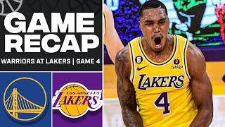 2023 NBA Playoffs: Lakers RALLY LATE, Take 3-1 Lead Over Reigning Champion Warriors | CBS Sports