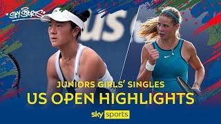 14-year-old Hannah Klugman causes MASSIVE upset!  | US Open Juniors Girls' Singles Highlights