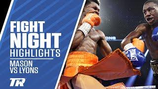 Abdullah Mason Just Bullies Lyons Gets 6th Round Stoppage | FIGHT HIGHLIGHTS
