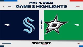 NHL Game 2 Highlights | Kraken vs. Stars - May 4, 2023